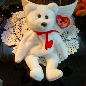TY Valentino Beanie Baby with Errors